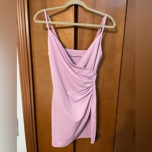 Lilac adjustable strap Dress